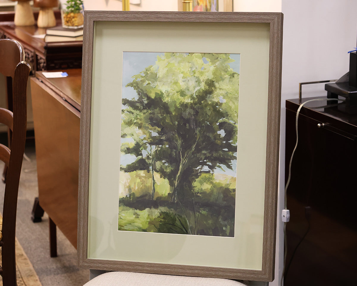 "Calming Vista II" Framed Giclee