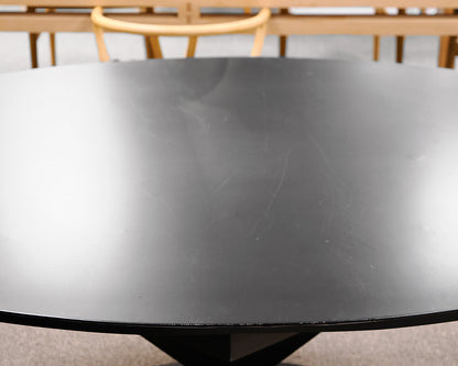 Meadow Blu Noir Katana Oval Dining Table