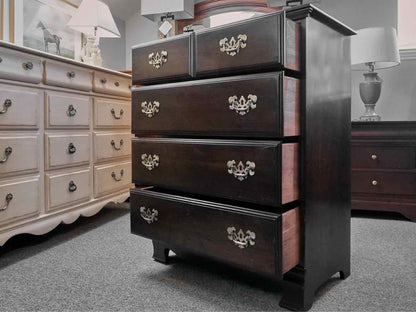 Cherry Four Drawer Chest