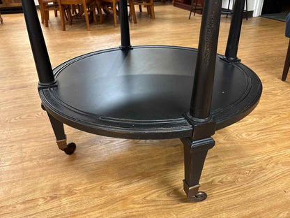 Hickory Chair Atelier Round Bar Cart