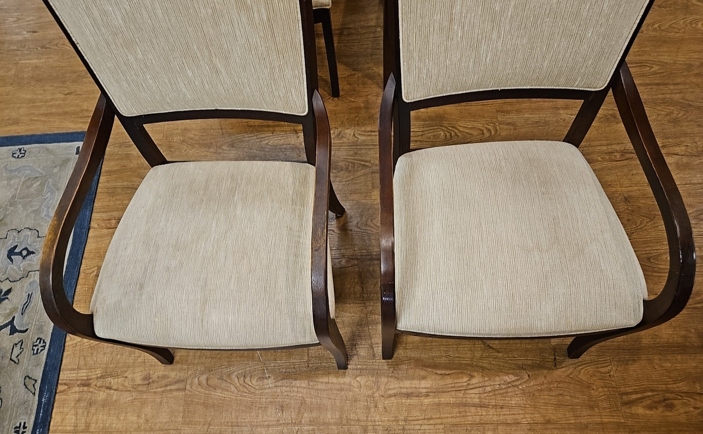 Set of 6 Espresso Dining Chairs