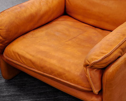 Pair of De Sede 'Model DS 61" Chairs