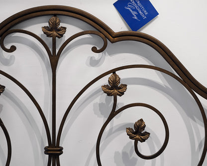Iron Canopy Queen Bed