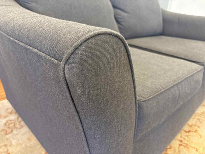 Peak Living 'Deanna' Charcoal Loveseat