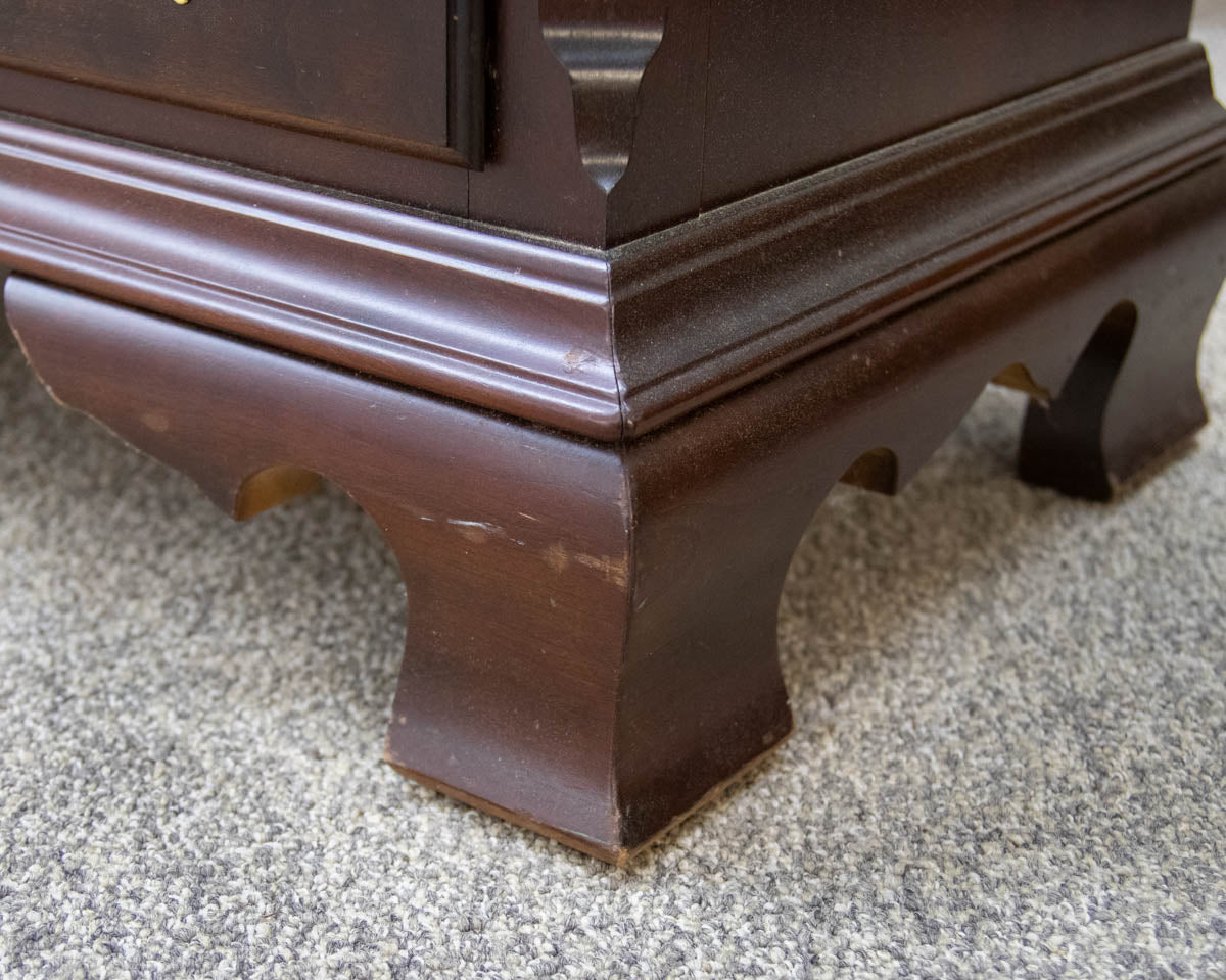 Kincaid Dark Cherry Finish Four Drawer Nightstand