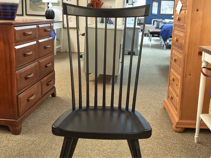 Gat Creek Jenna Dining Chair in Maple with Classic Black Finish