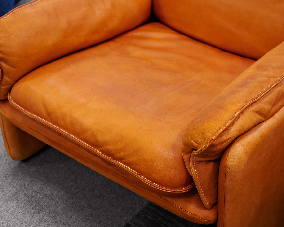 Pair of De Sede 'Model DS 61" Chairs