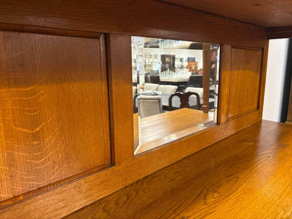 Nouveau-Style Console with Hutch