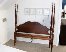 Eldred Wheeler Cherry 4 Post Twin Bed