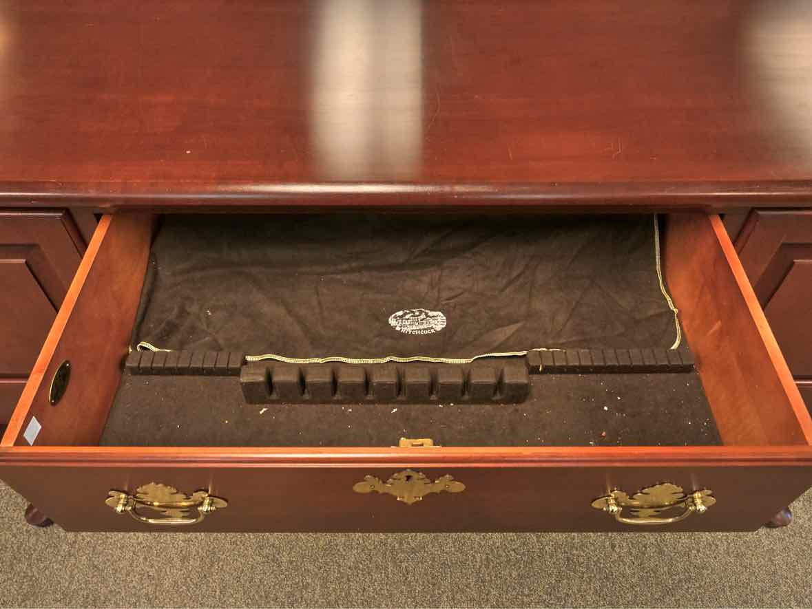 Hitchcock Server in Cherry with 2 Drawers & 3 Drawers