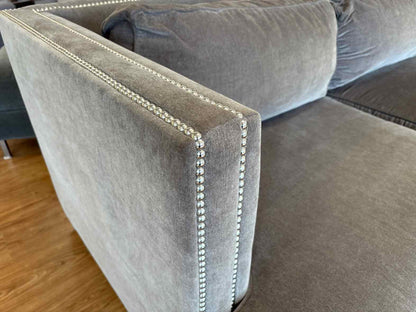 Mitchell Gold + Bob Williams 2-Piece Grey Sectional
