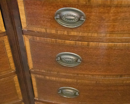 Johnson Furniture Double Bowfront Dresser