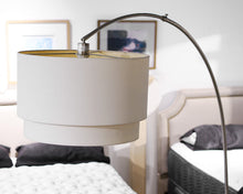Marble Base Arch Floor Lamp