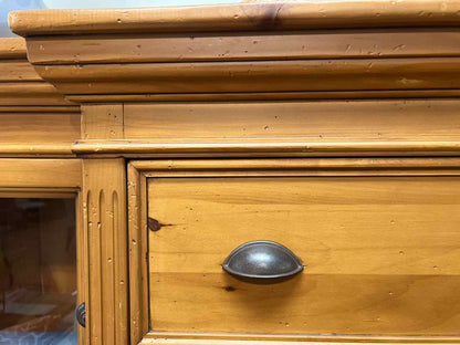 Pine 6-Drawer Storage Cabinet