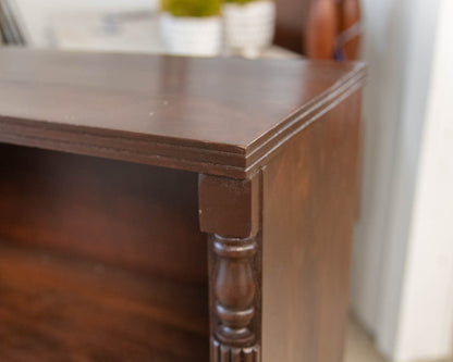 Petite Mahogany Bookcase