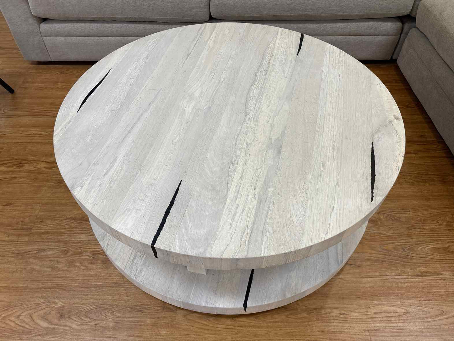 Contemporary Round Cocktail Table
