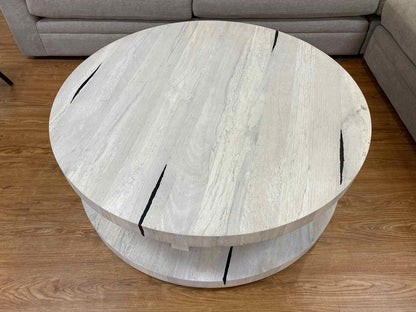 Contemporary Round Cocktail Table