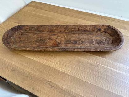 Large Carved Bowl