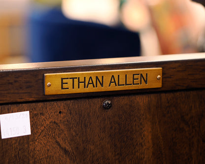 Ethan Allen Mirrored 4-Door Console