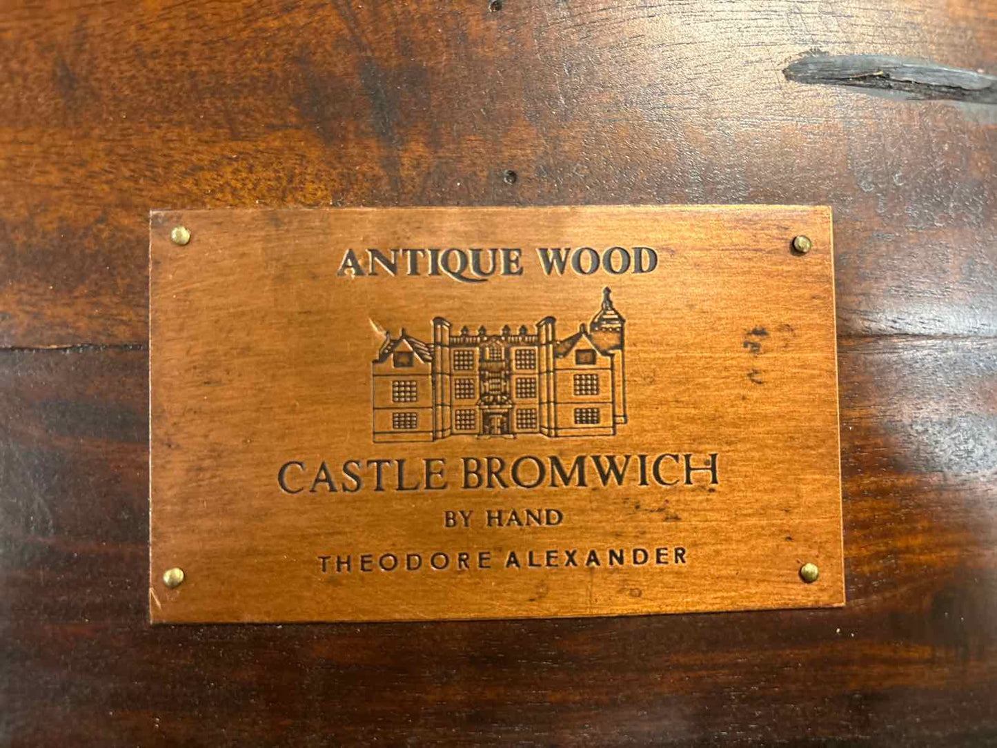 Theodore Alexander 'Great Hall' Cocktail Table - Castle Bromwich Collection