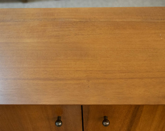 West Elm Mid Century Modern  Entry Cabinet In Acorn Finish