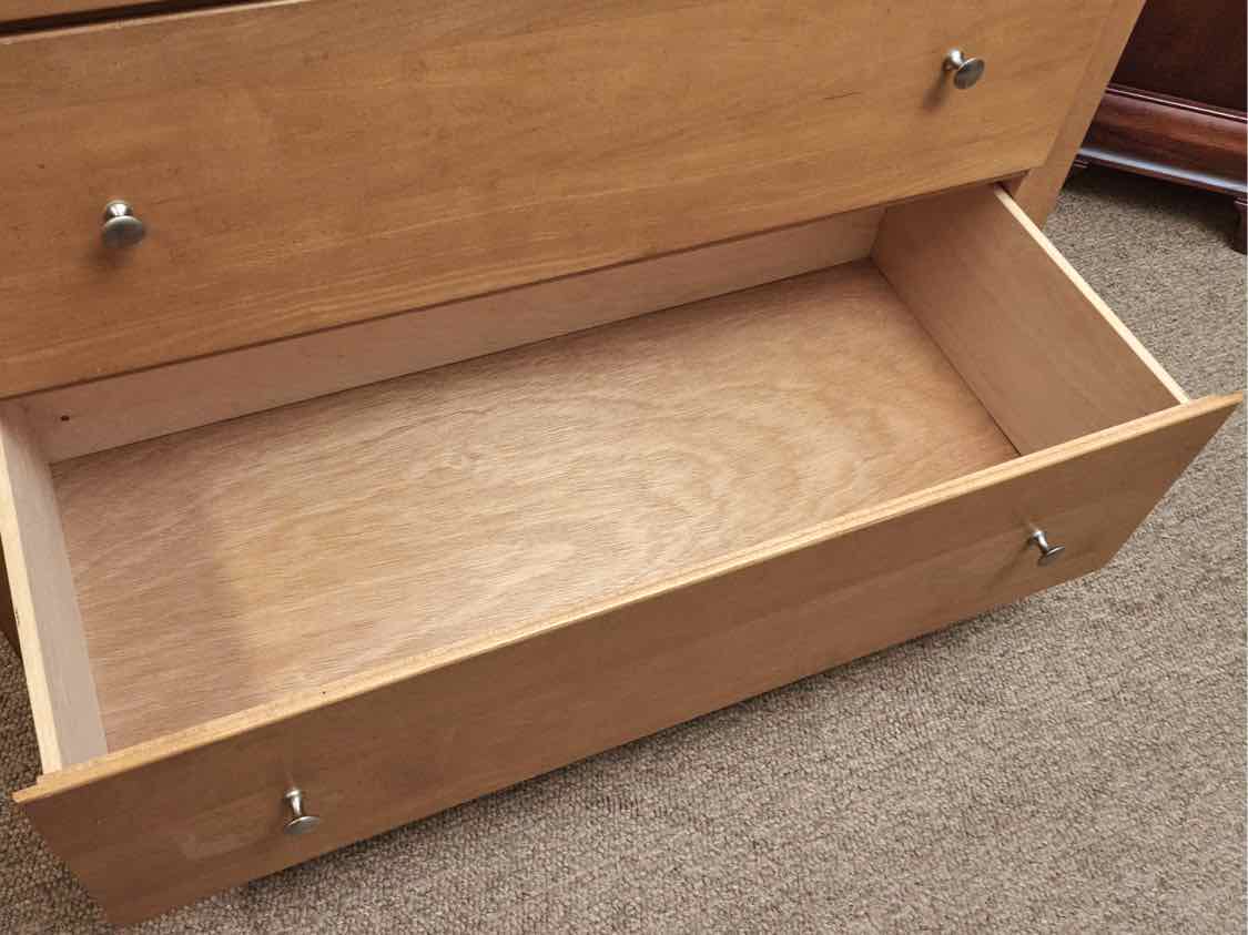 Stanley Solid Ash 5 Drawer  Chest