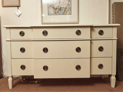 Milling Road Made In Italy Cream Finish 3 Drawer  Dresser