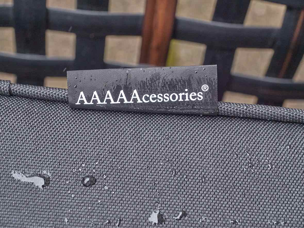 Frontgate Outdoor Black  Aluminum Sofa & Black Walnut Wicker with Cushions