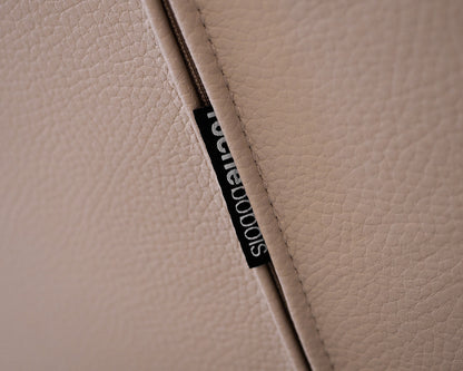 Roche Bobois Calibri Leather Chaise Lounge