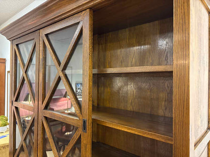 Crate & Barrel Sliding Door China Cabinet