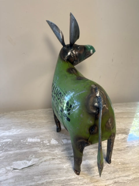 Recycled Metal Donkey