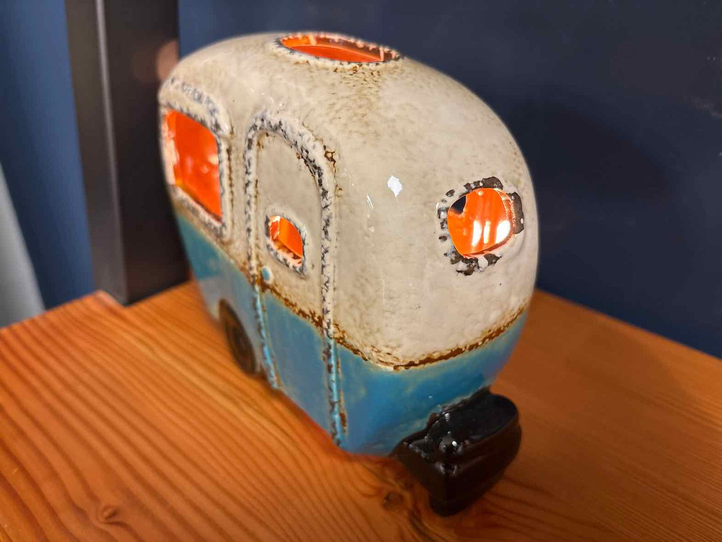 Ceramic Camper Lamp