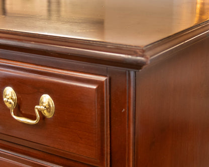 Statton Solid Cherry Chest on Chest