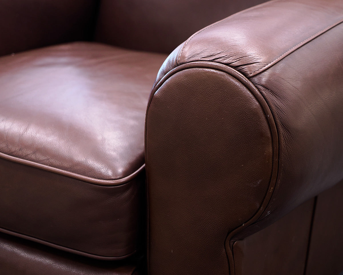 Brown Leather Barcalounger Recliner