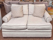 Braxton Culler Light Grey With Piping    Loveseat