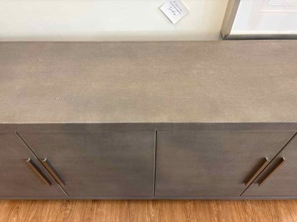RH 'Graydon' Shagreen Sideboard in Fog
