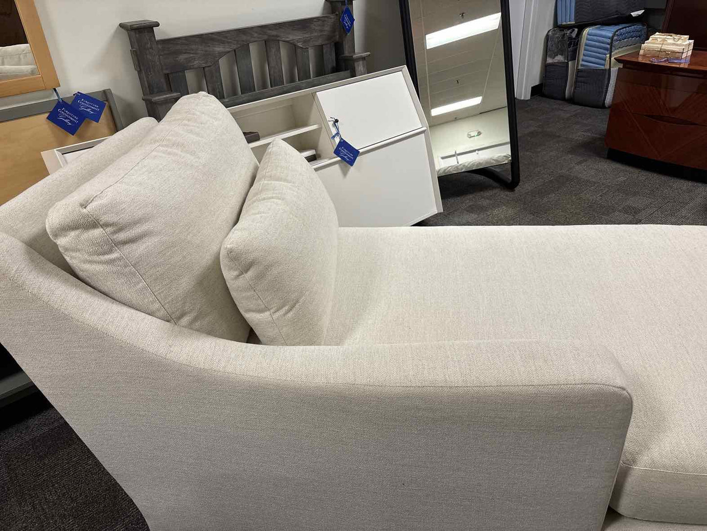 Crate & Barrel Left-Arm Chaise