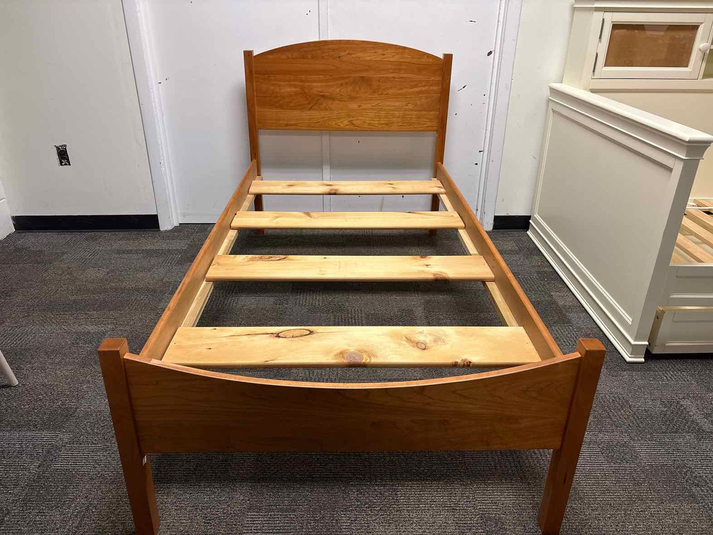 Circle Furniture Cherry Twin Bed