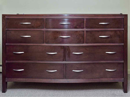 Stickley Cherry 10 Drawer Dresser in Oxford Finish