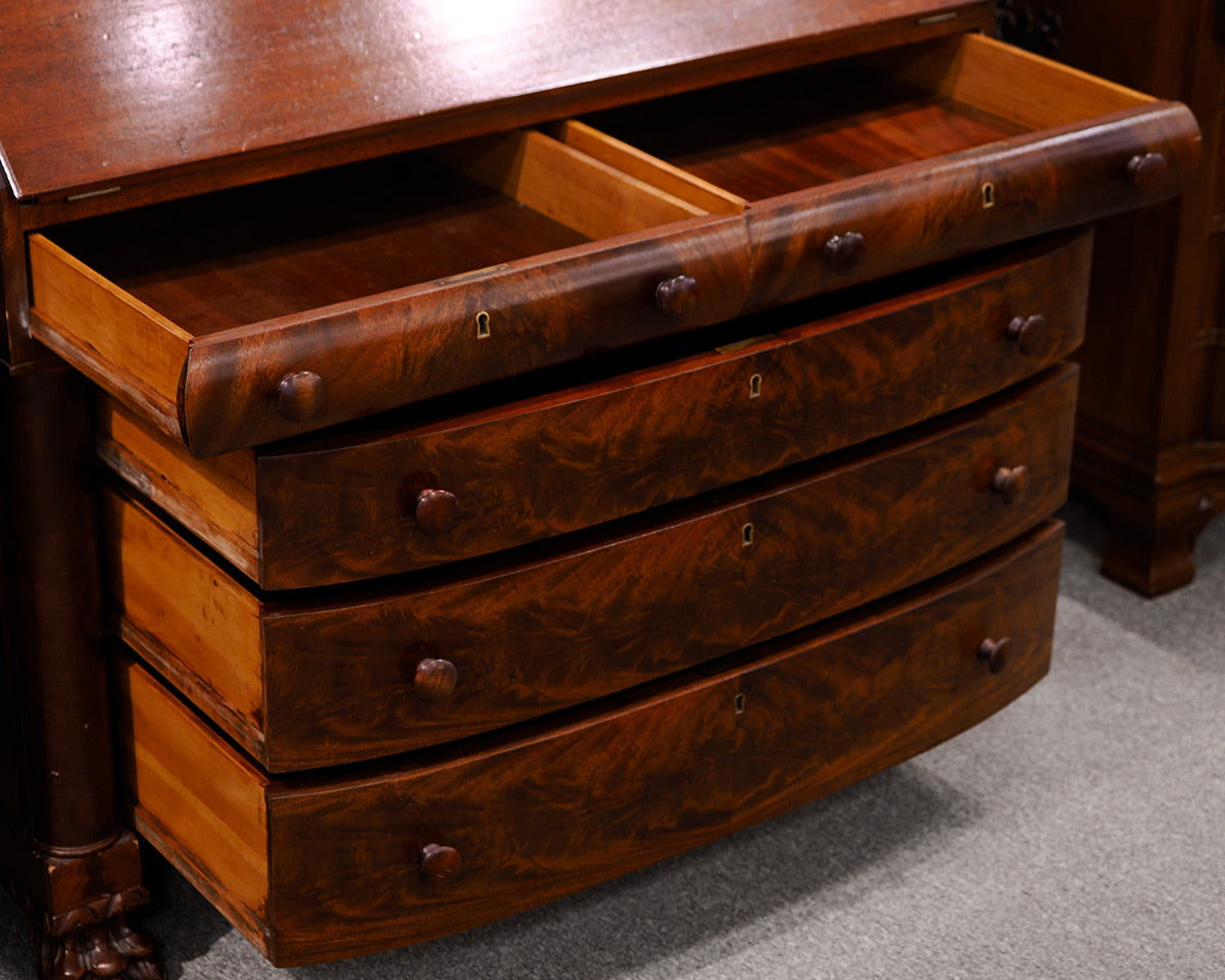 Georgian Style Drop Front Desk