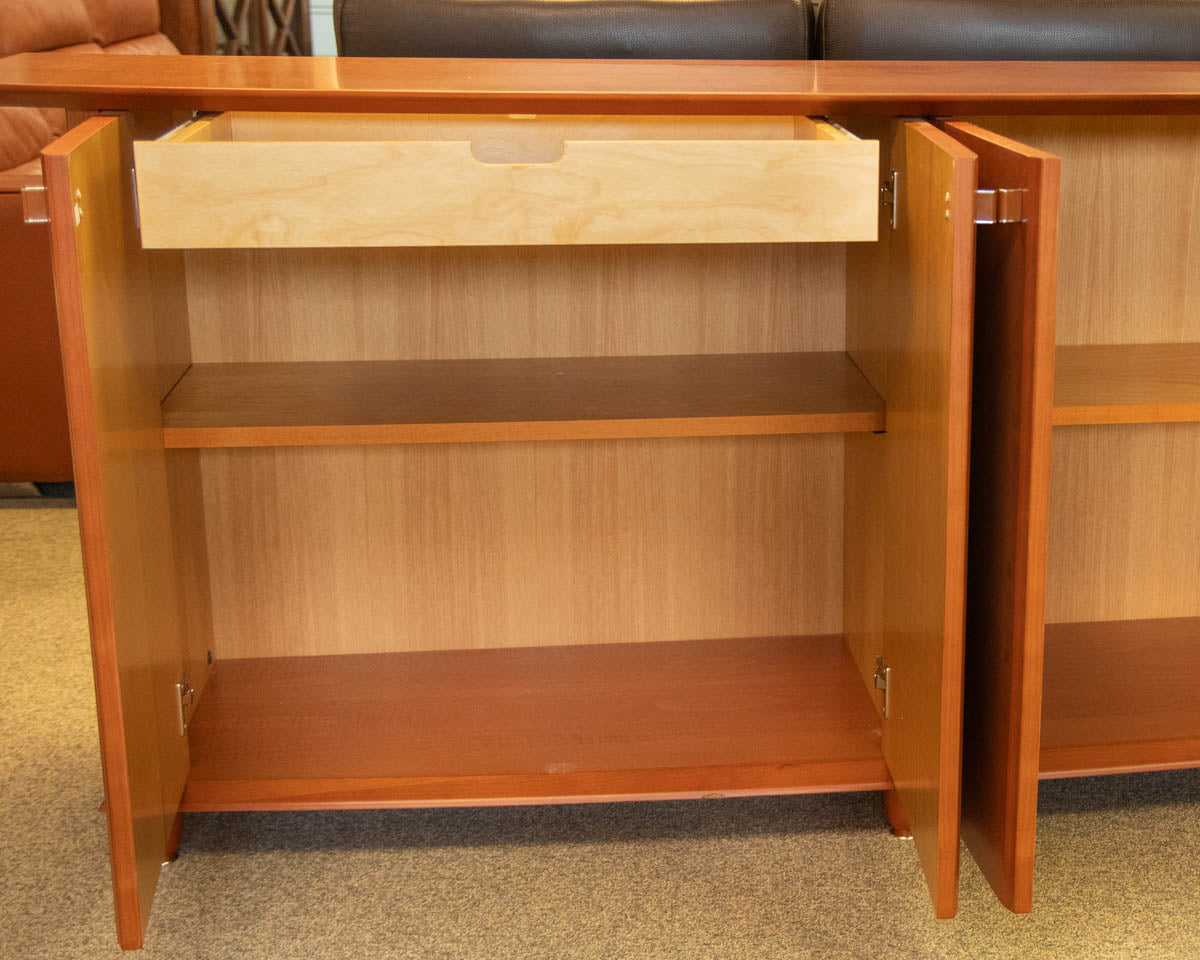Birch Art Deco Style Server