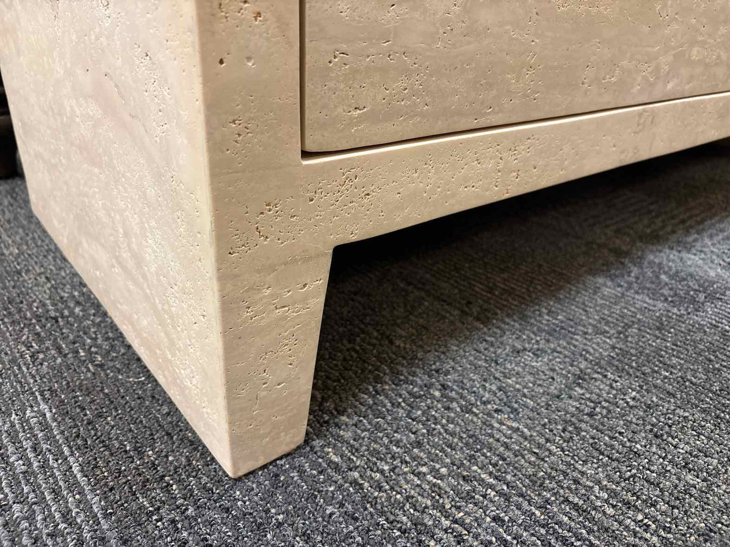 RH 'Wyeth' 5-Drawer Travertine Dresser