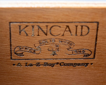 Pair of Kincaid Mahogany Two Drawer Nightstands
