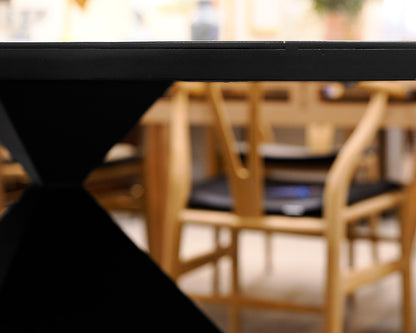 Meadow Blu Noir Katana Oval Dining Table