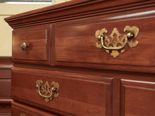 Crawford Furniture Cherry 6 Drawer Chest With Bass Handles
