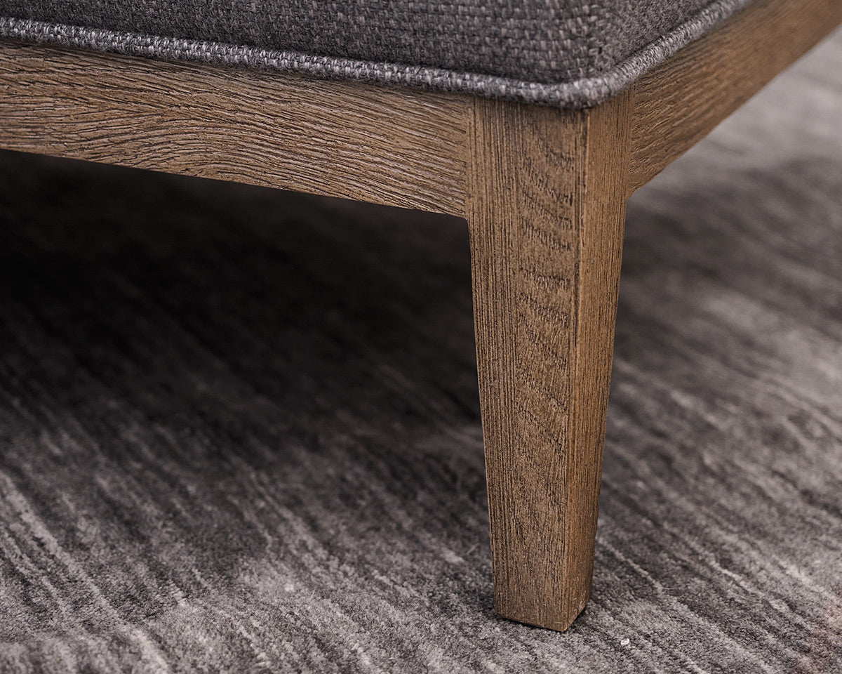 Restoration Hardware Upholstered Storage  Bench