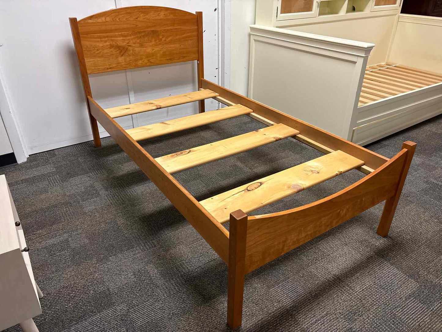 Circle Furniture Cherry Twin Bed