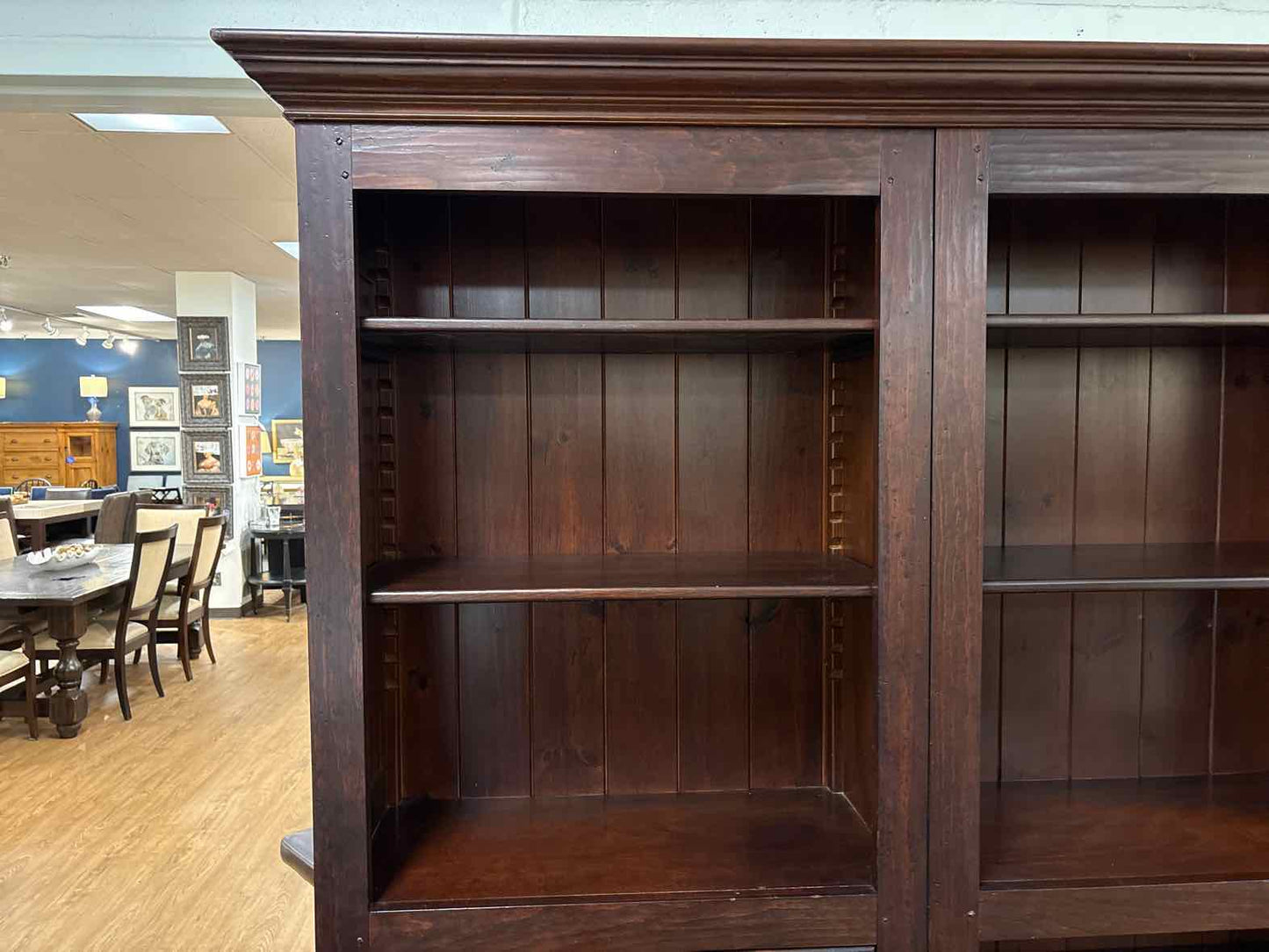 Rustic 3-Piece Bookcase