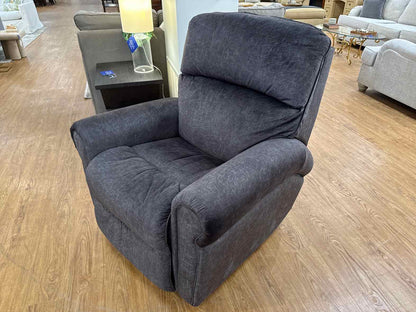 Flexsteel 'Langston' Charcoal Rocking Power Recliner