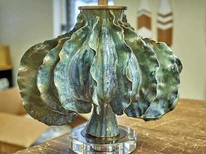 Ruffle Up Table Lamp